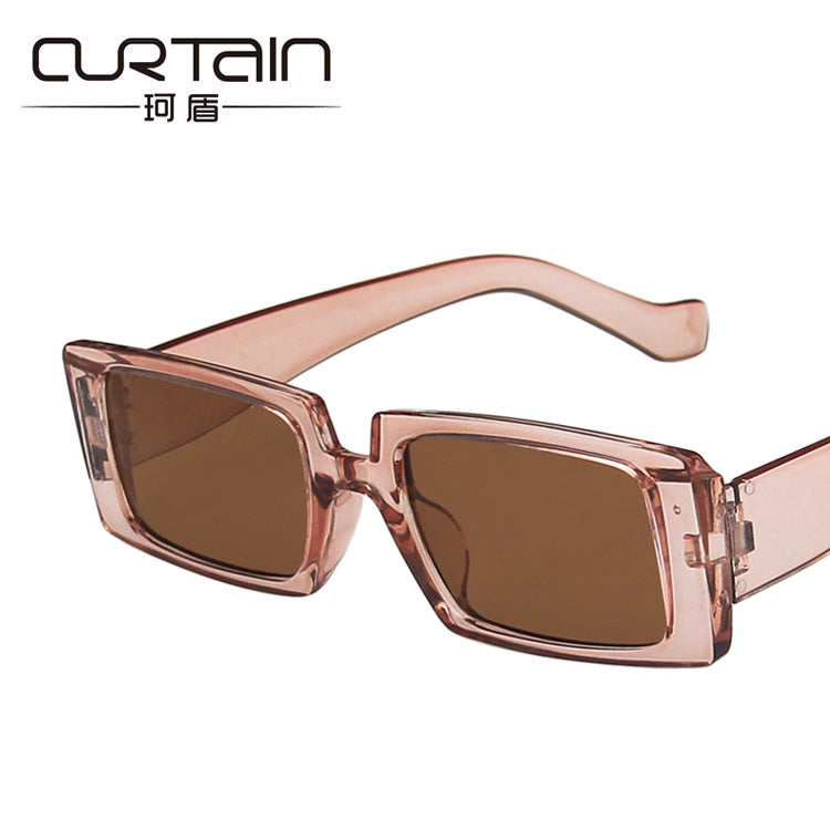 Cross-Border Hot-Selling Square Sunglasses European and American Fashion Ins Hip-Hop Glasses 2020 New Women's Sunglasses Sunglasses