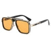 Superhot Eyewear 32861 Luxury Oversized Square Sunglasses Men 2026 Fashion Retro Punk Sun Glasses UV400 Metal Frame Shades