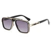 Superhot Eyewear 32861 Luxury Oversized Square Sunglasses Men 2026 Fashion Retro Punk Sun Glasses UV400 Metal Frame Shades