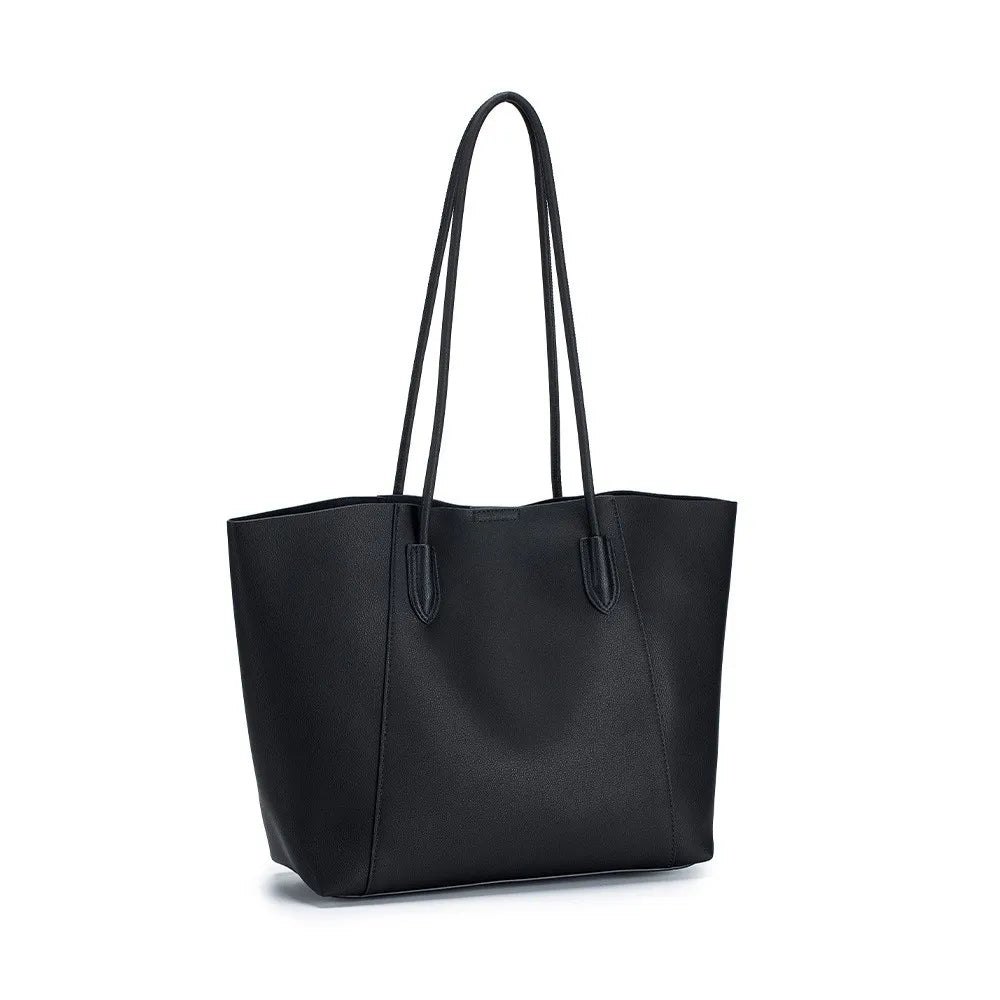 Genuine Leather Versatile Womens Tote Bag 2023 New Large Capacity Single Shoulder Underarm Bag Handbag High Quality Women's Bag