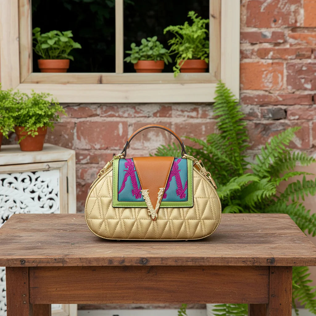 High Cost-Effective Luxury Designer Fashion Pu Handbags Bag Women V Metals Contrast Color Ladies Bags Good Quality Crossbody Bag