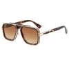 Superhot Eyewear 32861 Luxury Oversized Square Sunglasses Men 2026 Fashion Retro Punk Sun Glasses UV400 Metal Frame Shades