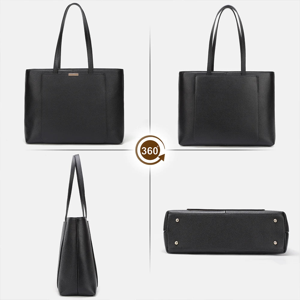 Custom Design Material Color Logo Women's Bag Ladies Handbags Shoulder Hand Bag Genuine Leather Pop Fashion Womens Tote Bags