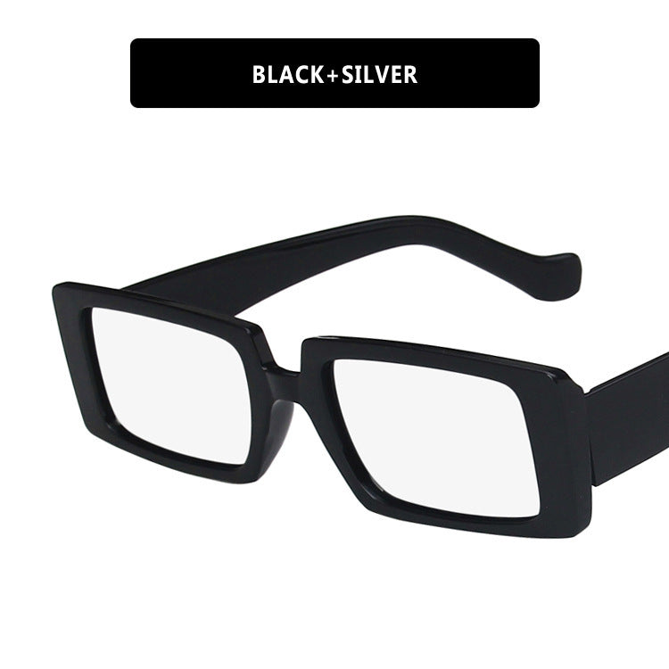 Cross-Border Hot-Selling Square Sunglasses European and American Fashion Ins Hip-Hop Glasses 2020 New Women's Sunglasses Sunglasses