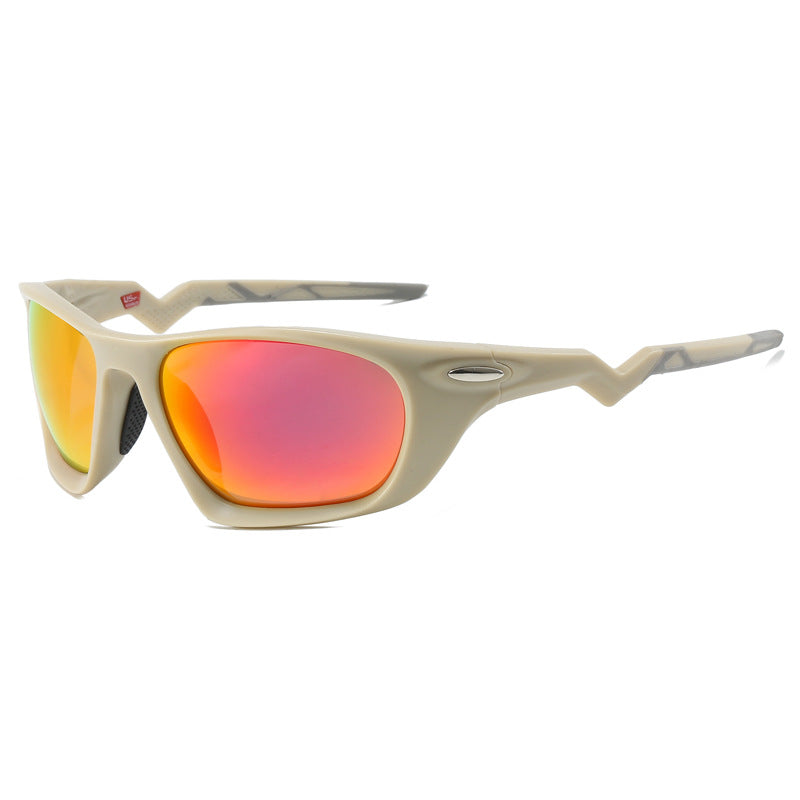 New Polarized Sunscreen Nylon Polarized Sunglasses Fashion Trendy Retro Outdoor Cycling Sports Glasses 9431