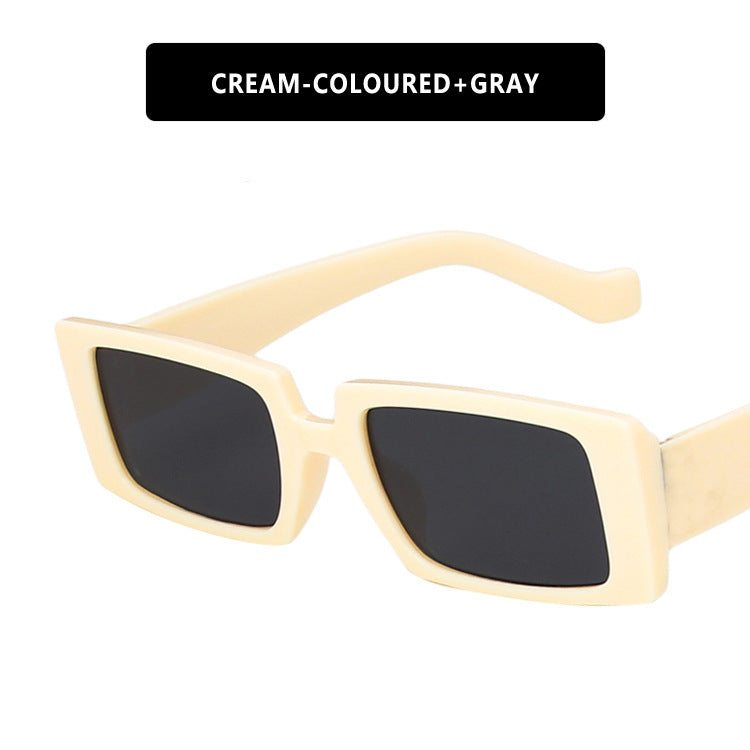 Cross-Border Hot-Selling Square Sunglasses European and American Fashion Ins Hip-Hop Glasses 2020 New Women's Sunglasses Sunglasses
