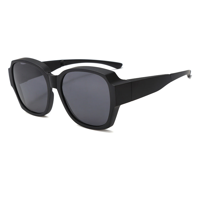 New Folding Large Frame Polarizing Kit Personalized Driving Women Driving Men Fishing Sunglasses Wear Sunglasses