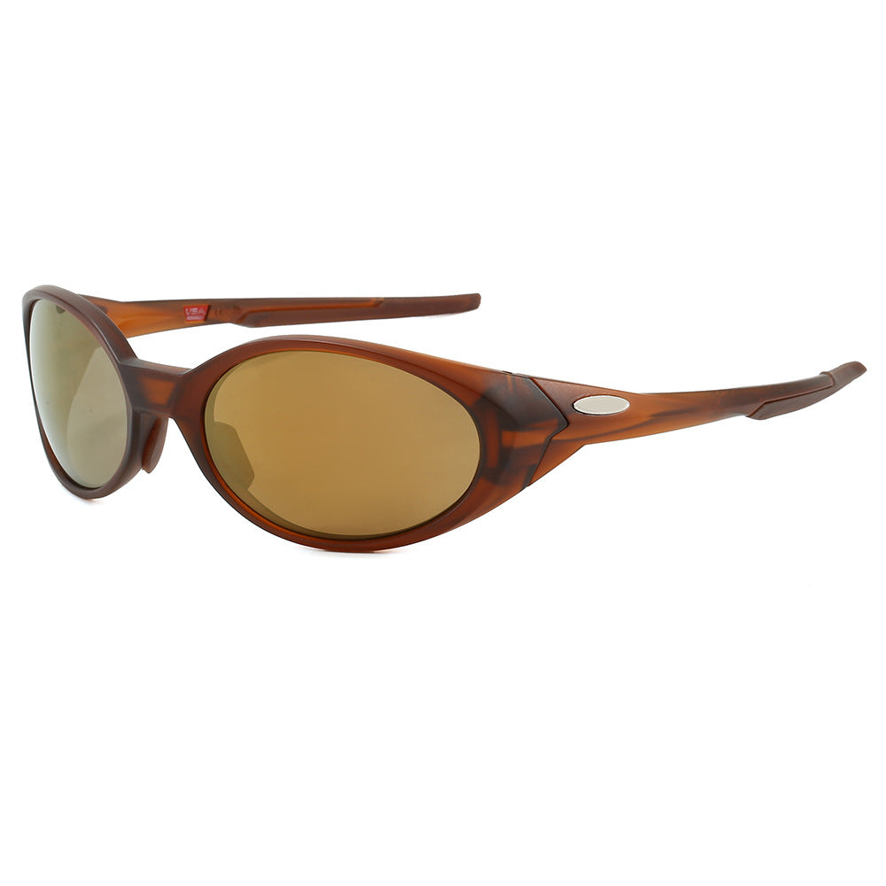 New Cross-Border Outdoor Sports Cycling Nylon Polarized Sunglasses for Men and Women Trendy Retro Travel Driving Sunglasses 9438