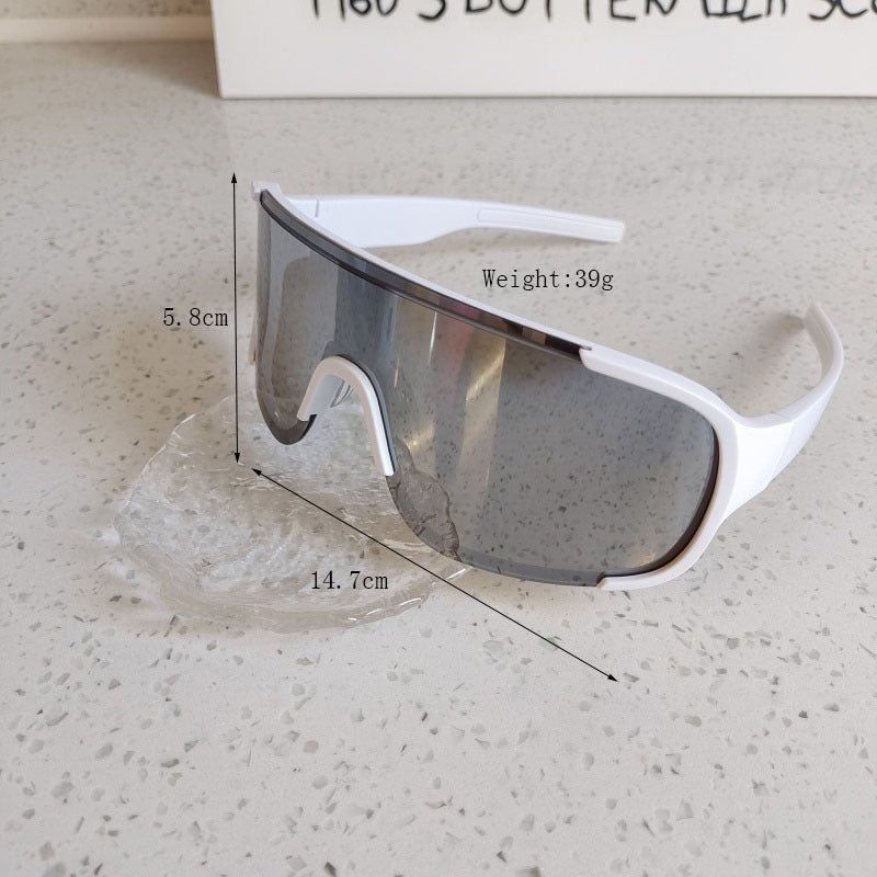 Cross-border new men's and women's mountaineering windproof sunglasses colorful anti-ultraviolet goggles outdoor sports riding sunglasses