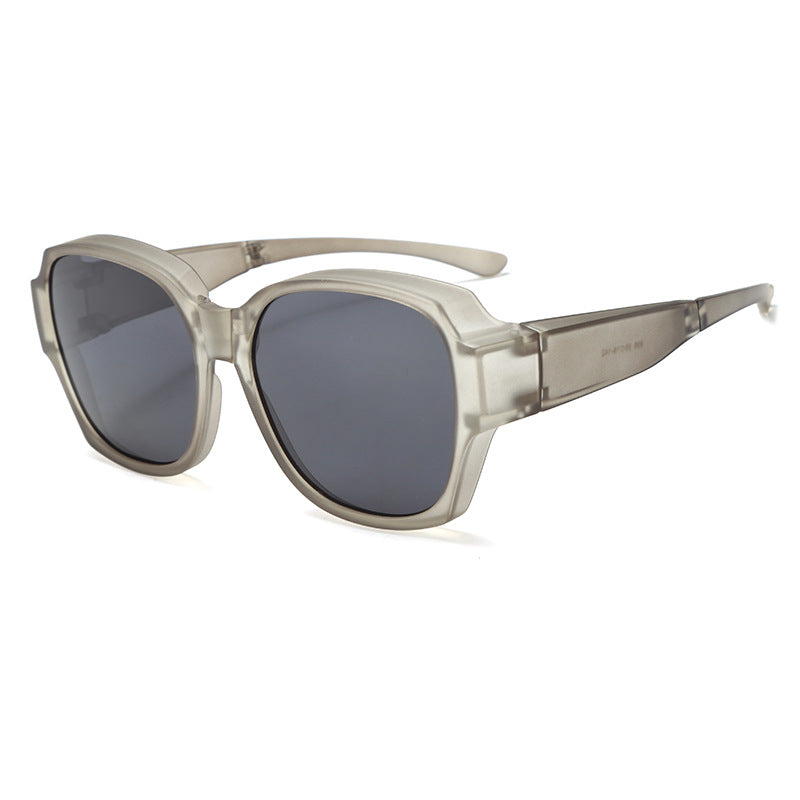 New Folding Large Frame Polarizing Kit Personalized Driving Women Driving Men Fishing Sunglasses Wear Sunglasses