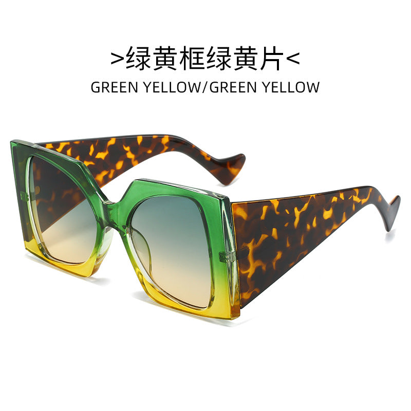 2023 new women's square sunglasses women's sunglasses UV protection sunglasses sunglasses wholesale