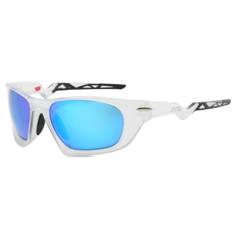 New Polarized Sunscreen Nylon Polarized Sunglasses Fashion Trendy Retro Outdoor Cycling Sports Glasses 9431