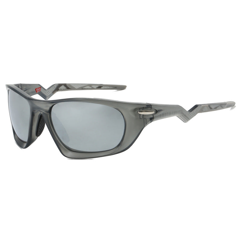 New Polarized Sunscreen Nylon Polarized Sunglasses Fashion Trendy Retro Outdoor Cycling Sports Glasses 9431