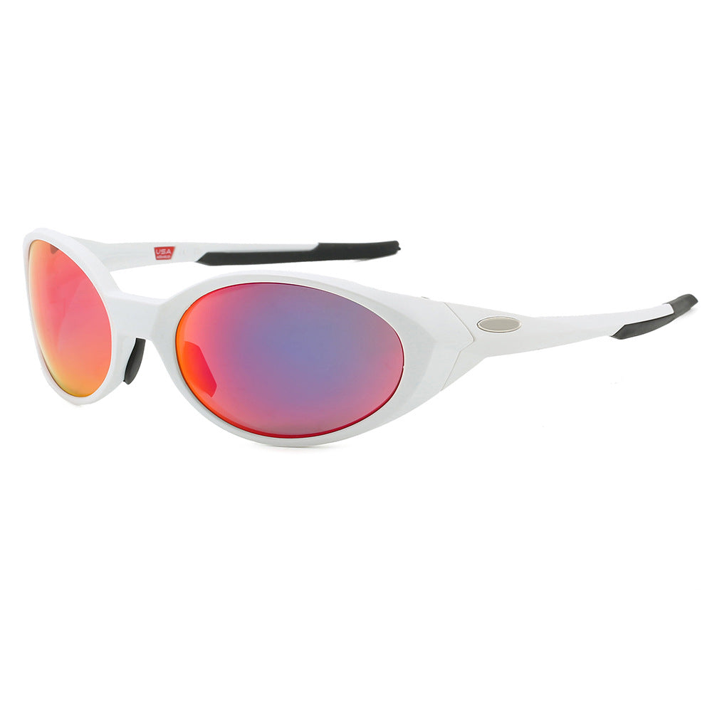 New Cross-Border Outdoor Sports Cycling Nylon Polarized Sunglasses for Men and Women Trendy Retro Travel Driving Sunglasses 9438
