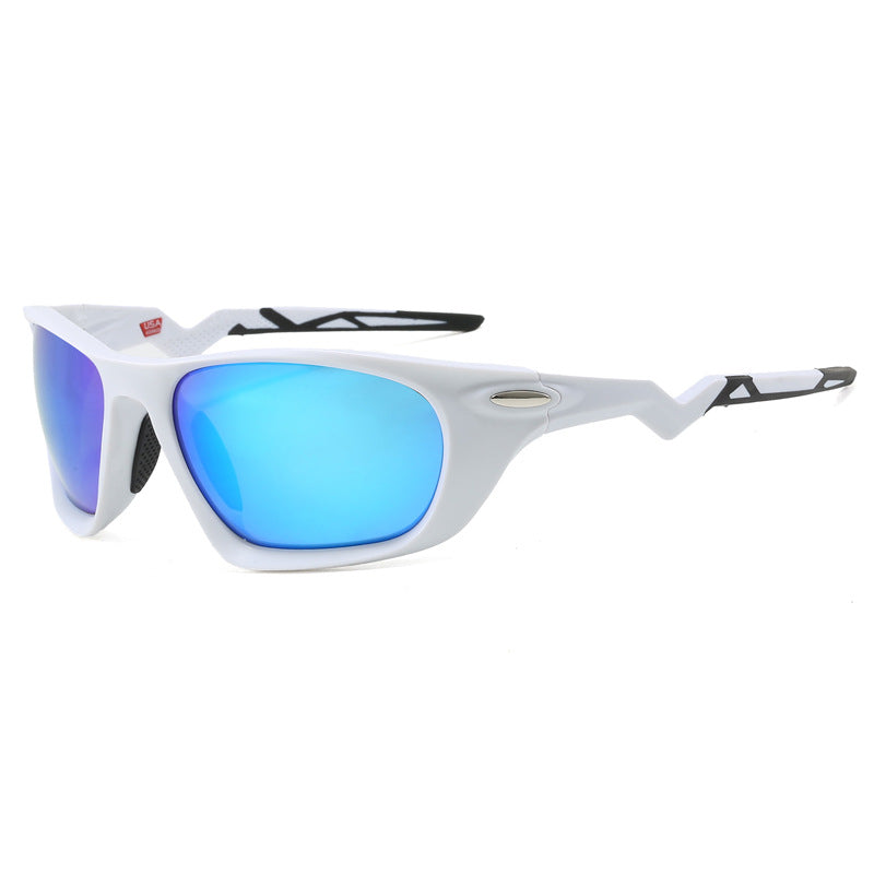 New Polarized Sunscreen Nylon Polarized Sunglasses Fashion Trendy Retro Outdoor Cycling Sports Glasses 9431