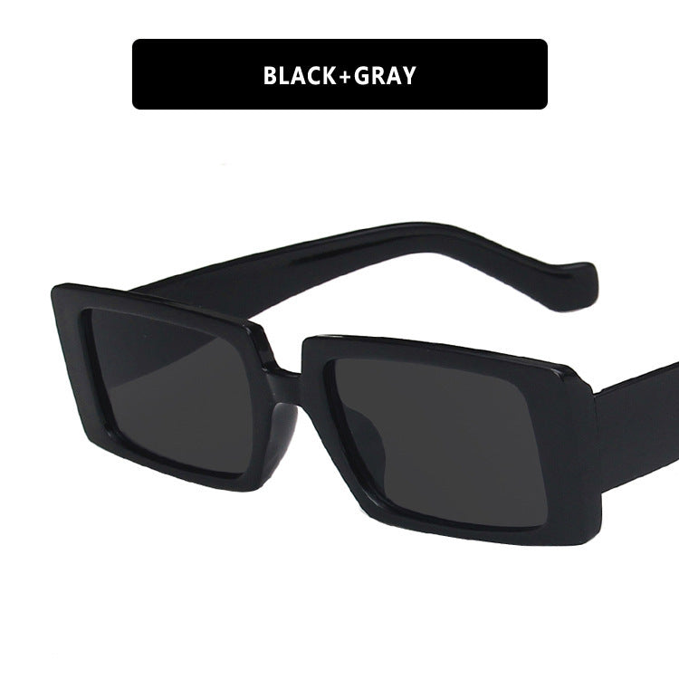 Cross-Border Hot-Selling Square Sunglasses European and American Fashion Ins Hip-Hop Glasses 2020 New Women's Sunglasses Sunglasses