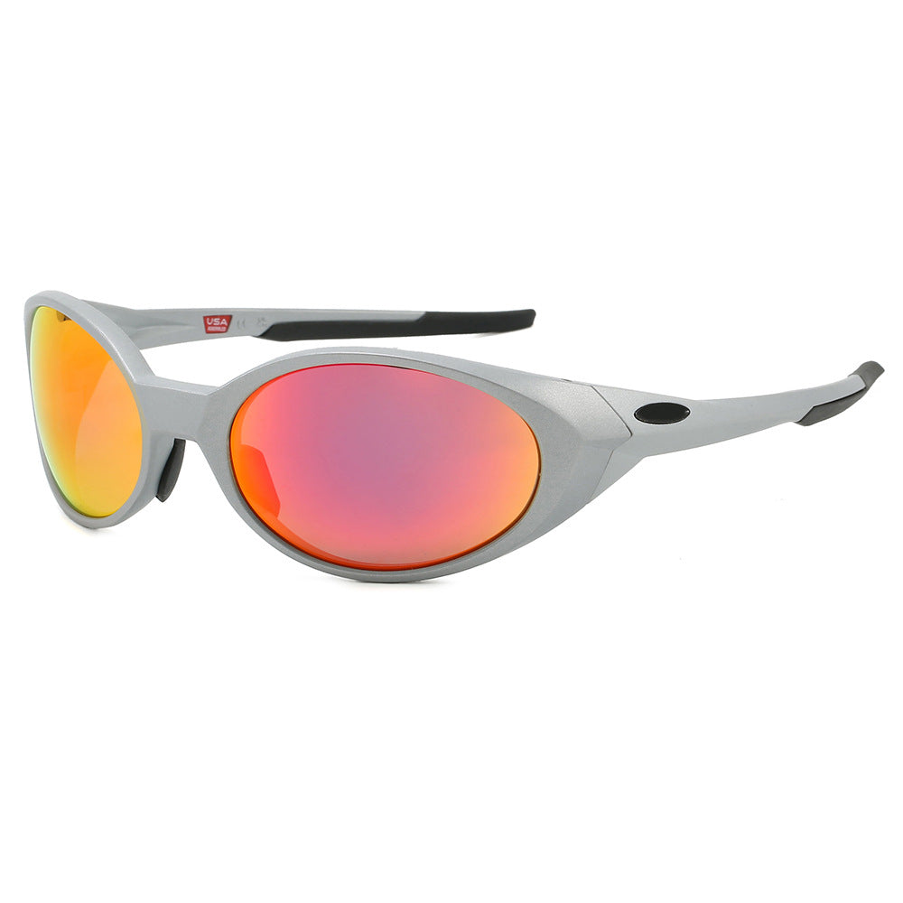New Cross-Border Outdoor Sports Cycling Nylon Polarized Sunglasses for Men and Women Trendy Retro Travel Driving Sunglasses 9438