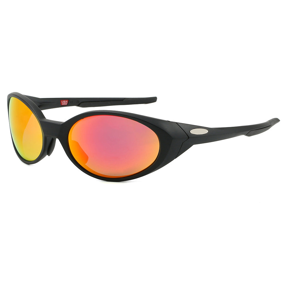 New Cross-Border Outdoor Sports Cycling Nylon Polarized Sunglasses for Men and Women Trendy Retro Travel Driving Sunglasses 9438