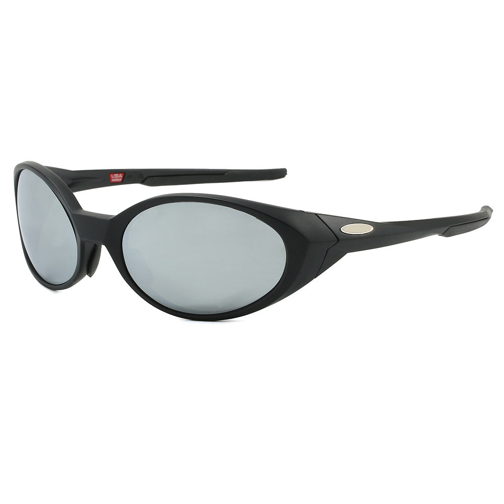 New Cross-Border Outdoor Sports Cycling Nylon Polarized Sunglasses for Men and Women Trendy Retro Travel Driving Sunglasses 9438