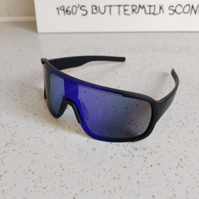 Cross-border new men's and women's mountaineering windproof sunglasses colorful anti-ultraviolet goggles outdoor sports riding sunglasses