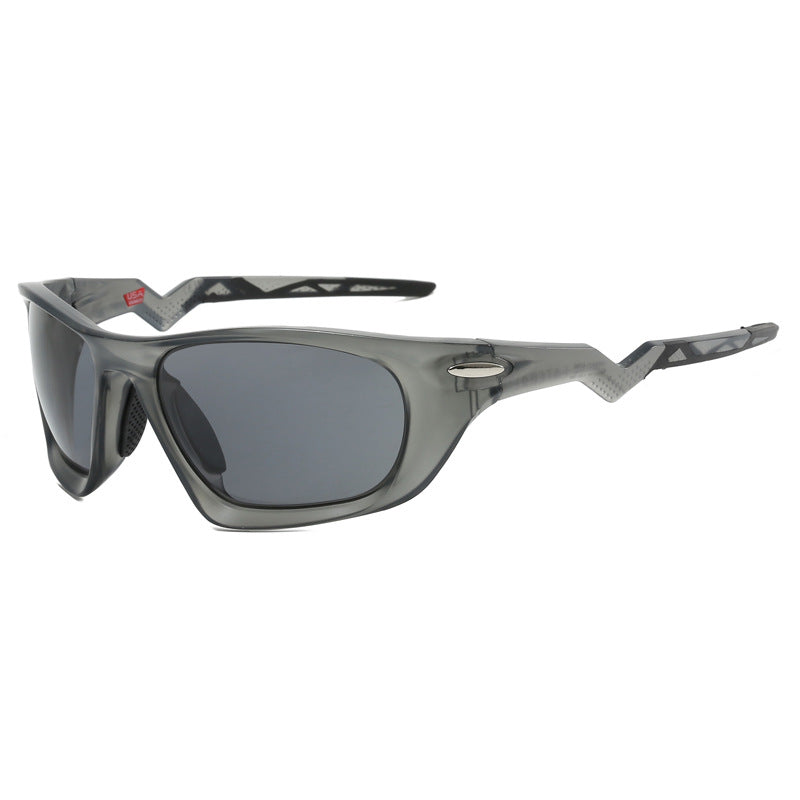 New Polarized Sunscreen Nylon Polarized Sunglasses Fashion Trendy Retro Outdoor Cycling Sports Glasses 9431