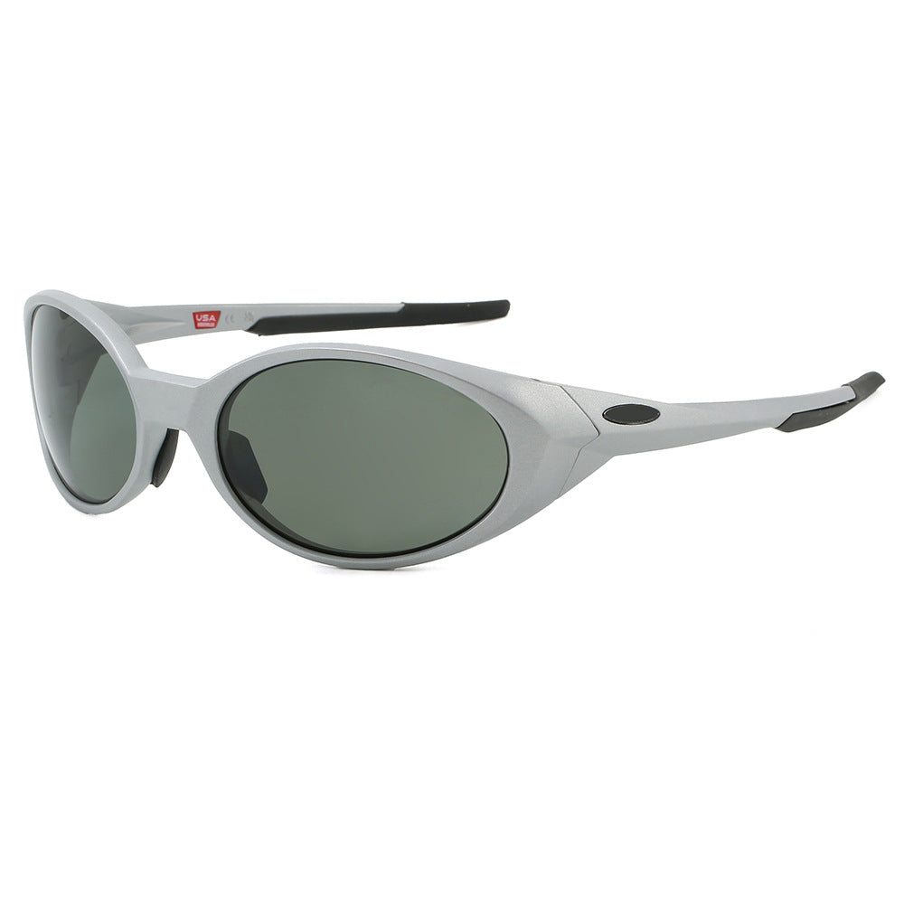 New Cross-Border Outdoor Sports Cycling Nylon Polarized Sunglasses for Men and Women Trendy Retro Travel Driving Sunglasses 9438