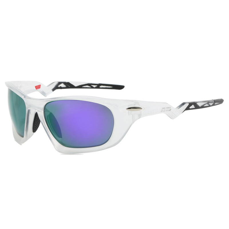 New Polarized Sunscreen Nylon Polarized Sunglasses Fashion Trendy Retro Outdoor Cycling Sports Glasses 9431
