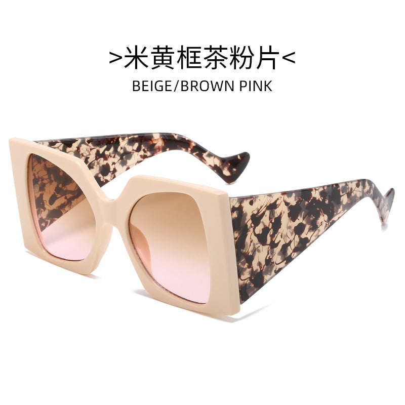 2023 new women's square sunglasses women's sunglasses UV protection sunglasses sunglasses wholesale