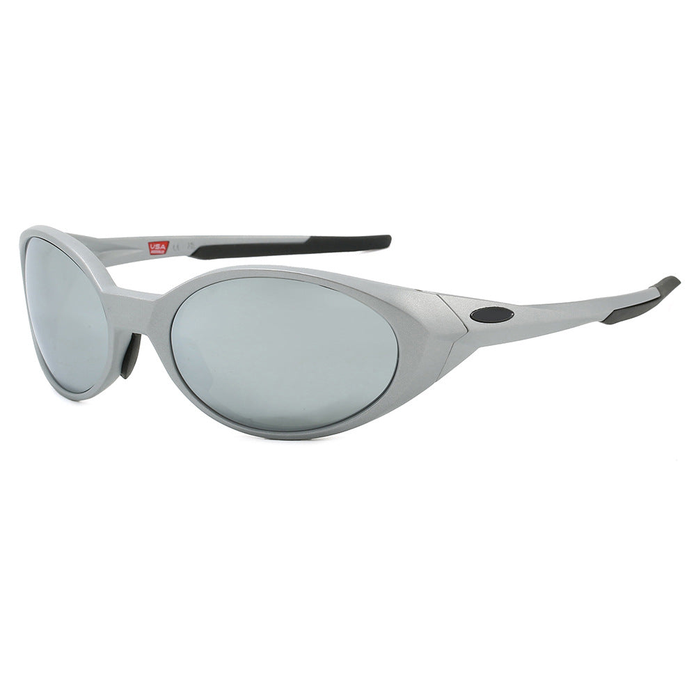 New Cross-Border Outdoor Sports Cycling Nylon Polarized Sunglasses for Men and Women Trendy Retro Travel Driving Sunglasses 9438