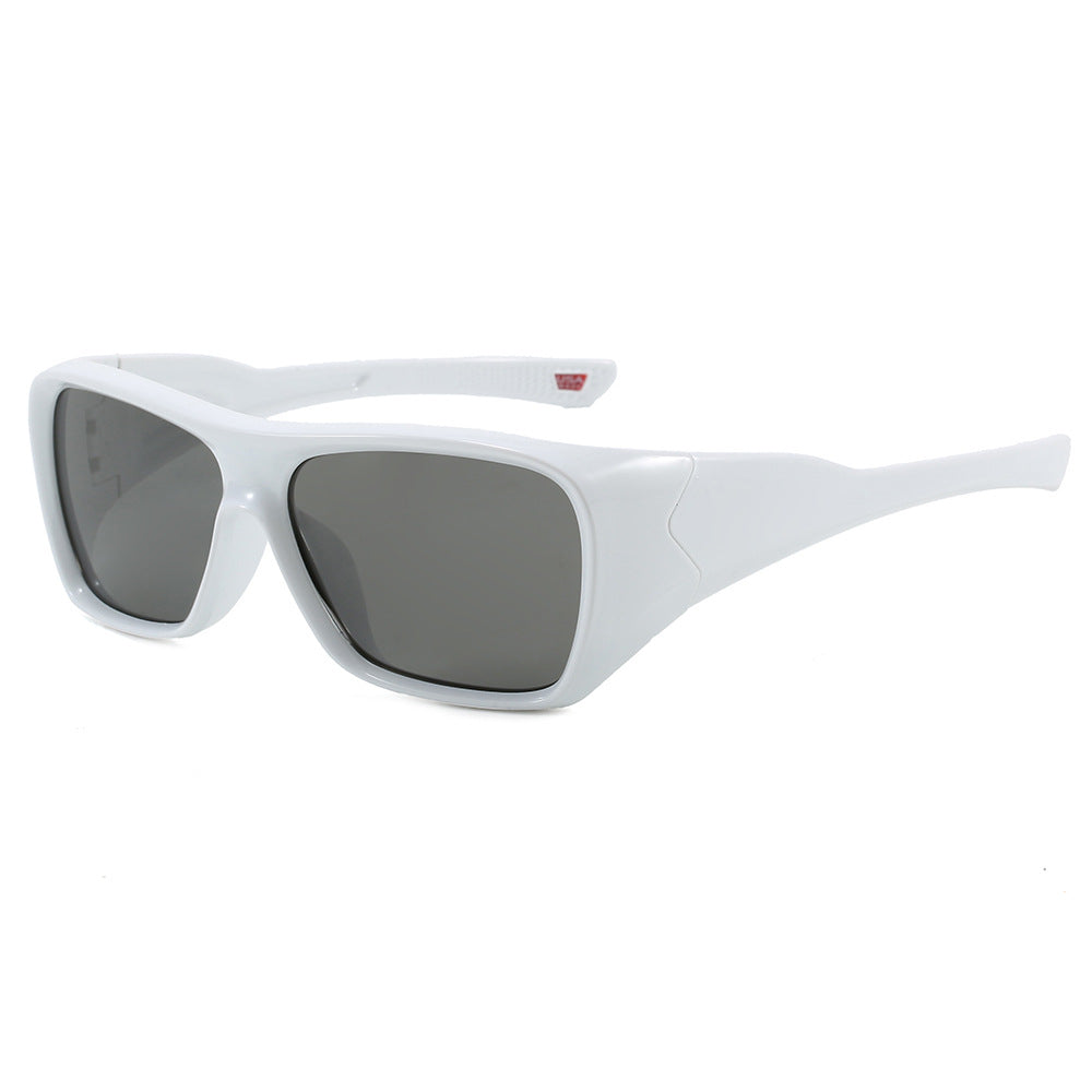 New European and American Square Frame Cross-Border Colorful Nylon Polarized Sunglasses Outdoor Cycling Sports Sunglasses 9492