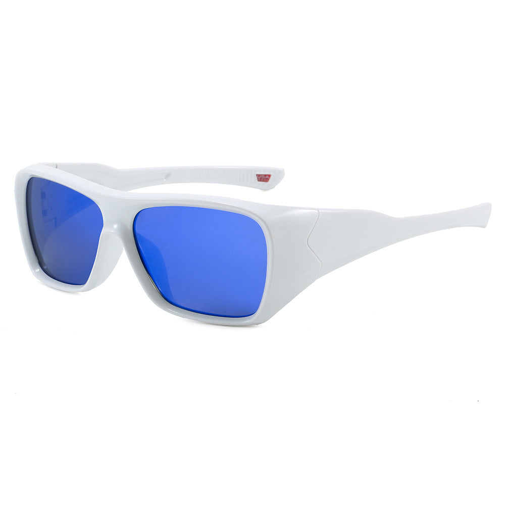 New European and American Square Frame Cross-Border Colorful Nylon Polarized Sunglasses Outdoor Cycling Sports Sunglasses 9492