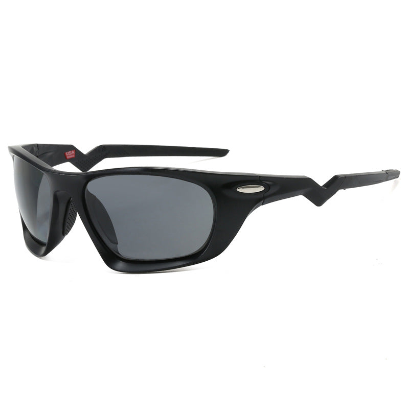 New Polarized Sunscreen Nylon Polarized Sunglasses Fashion Trendy Retro Outdoor Cycling Sports Glasses 9431