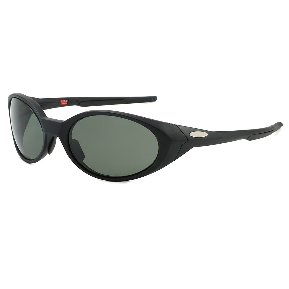 New Cross-Border Outdoor Sports Cycling Nylon Polarized Sunglasses for Men and Women Trendy Retro Travel Driving Sunglasses 9438