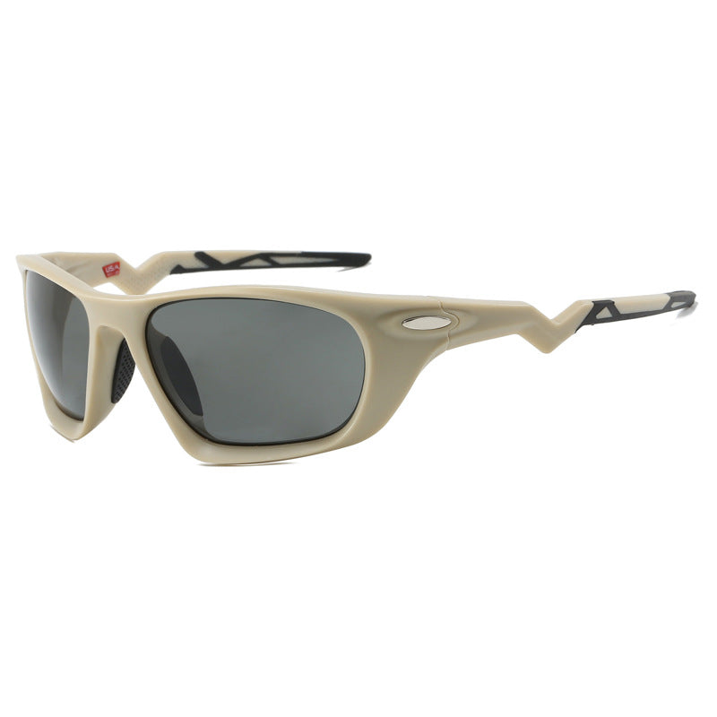 New Polarized Sunscreen Nylon Polarized Sunglasses Fashion Trendy Retro Outdoor Cycling Sports Glasses 9431