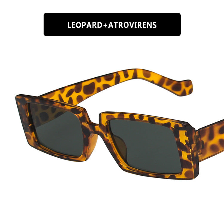Cross-Border Hot-Selling Square Sunglasses European and American Fashion Ins Hip-Hop Glasses 2020 New Women's Sunglasses Sunglasses