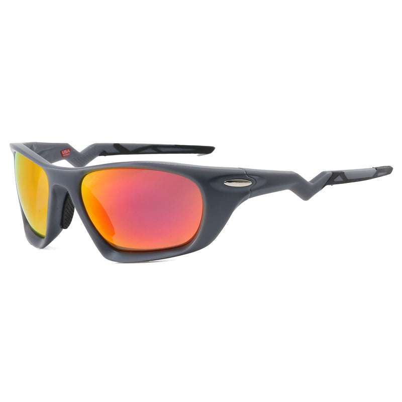 New Polarized Sunscreen Nylon Polarized Sunglasses Fashion Trendy Retro Outdoor Cycling Sports Glasses 9431