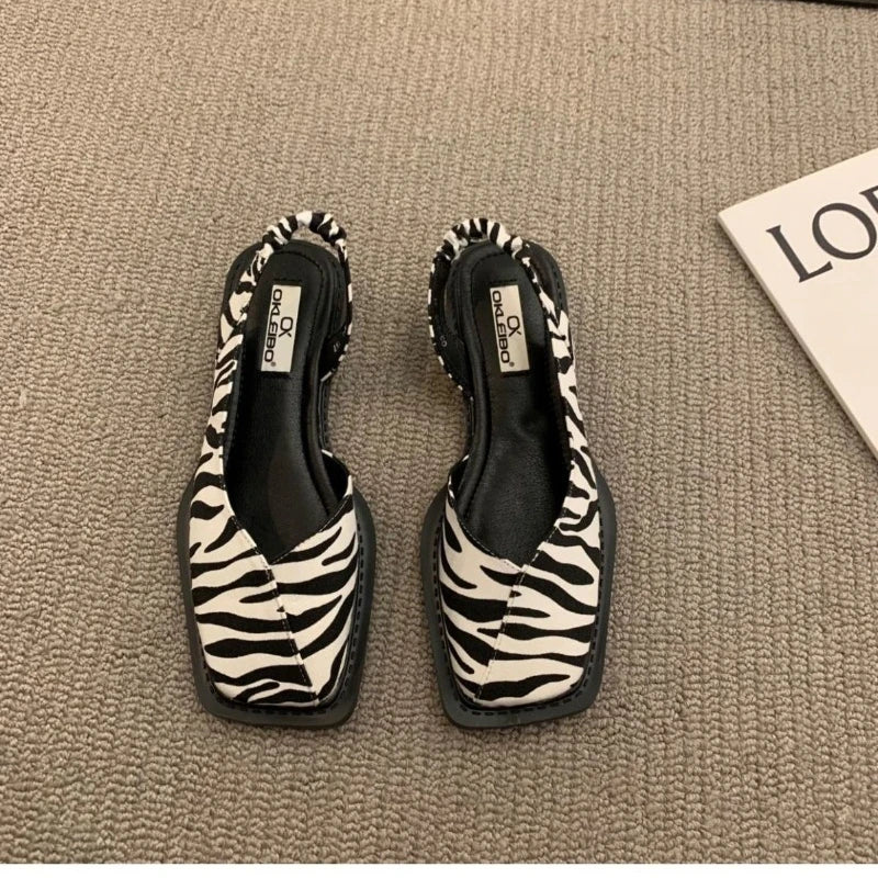 Adult Flat Non-Slip Slippers Women's Casual Versatile Sandals Young Girl Dress Single Shoes Big Kids Princess Party Shoes Women