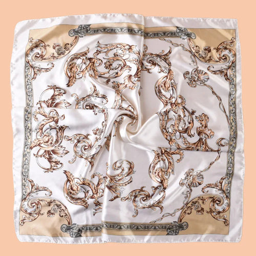 1PC Women's Fashion Satin Square Scarf 90x90inch Multi-use Beach Headscarf Hair Towel Party Accessory Top Quality