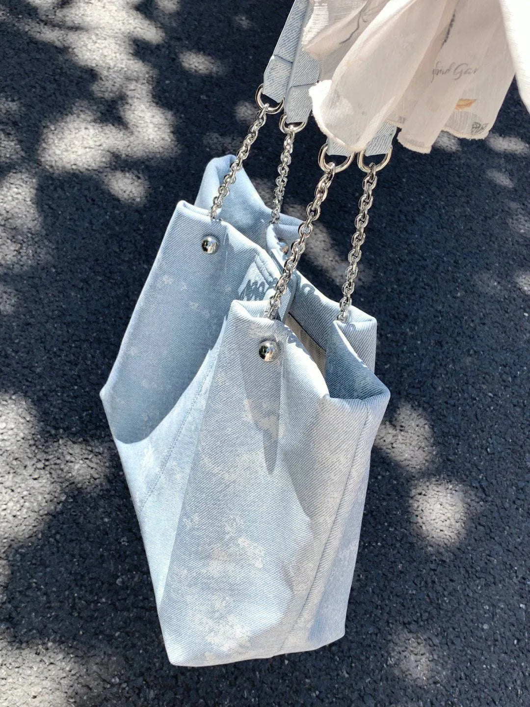 Fashion Blue Women's Tote Bags Sweet Ladies Simple Shoulder Bag Large Capacity Female Travel Shopping Bag Top-handle Handbags