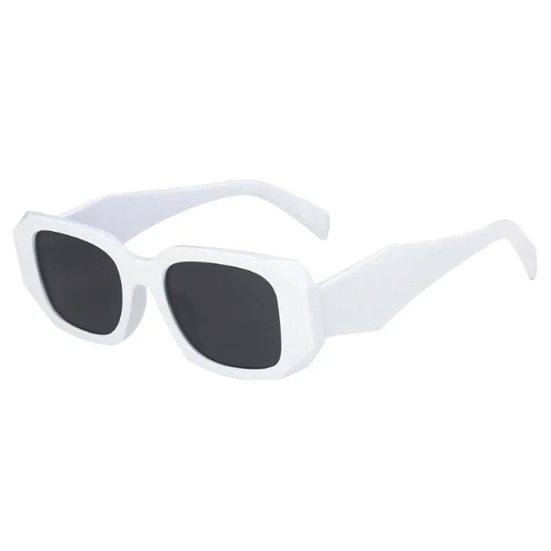 Vintage Oversized Sunglasses Women Brand Small Frame Retro Sun Glasses Female Fashion Shades Black Gradient