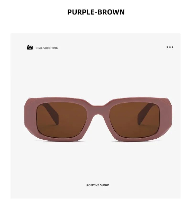 New Square Sunglasses Men Women Trendy Brand Designer Sun Glasses Luxury Shades Female Personlity Eyewear UV400