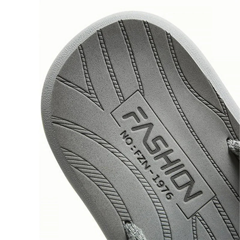 Men's flip flops summer beach flip flops men's fashionable breathable casual men's beach slippers summer outdoor