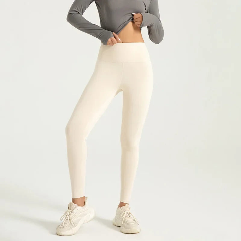 S-3XL Basic leggings High-Waist Breathable Yoga Leggings for Women Fitness Running Cycling Pants Summer Workout Gym Clothing
