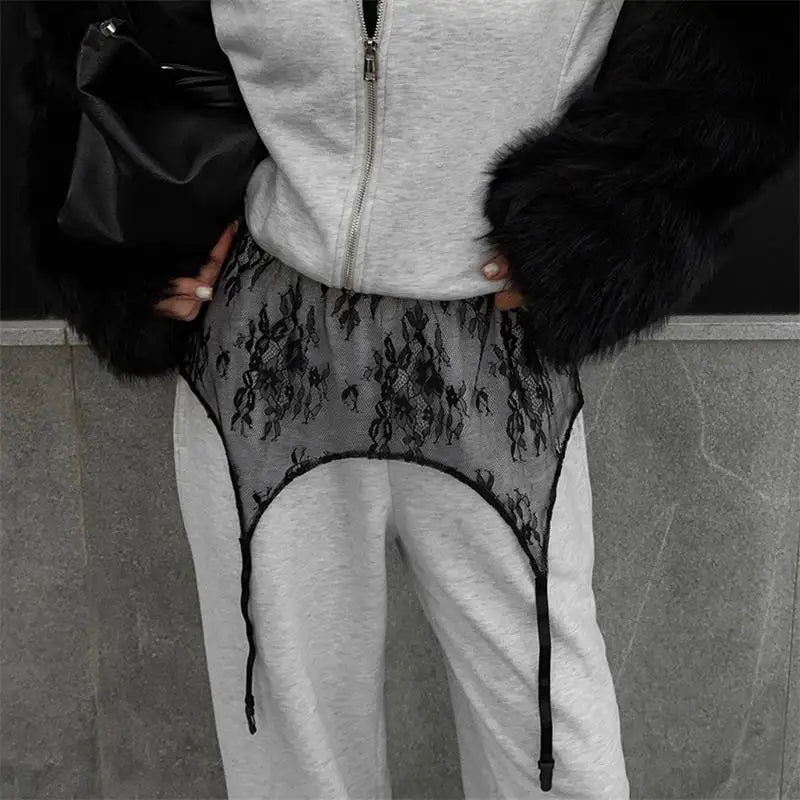 Tassel Leather Corset Belt Accessory Women's Solid High Street Fringe Scarf Belt 2026 Spring Summer Edgy Chic All-match Outfit