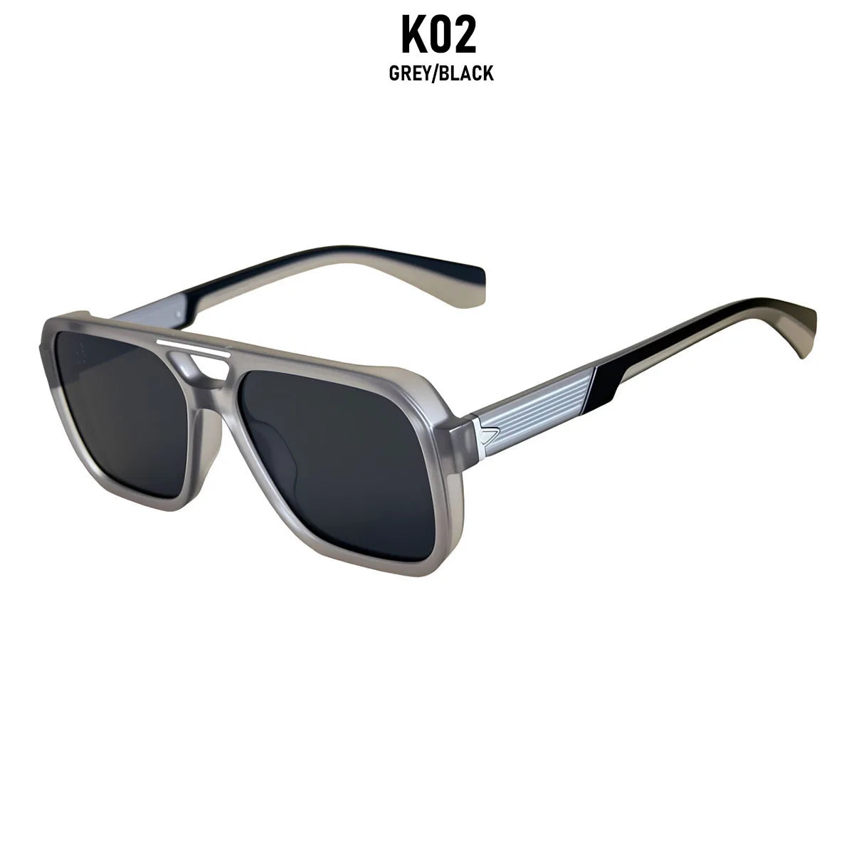 Lunettes de soleil carrées UV400 — Style rétro unisexe