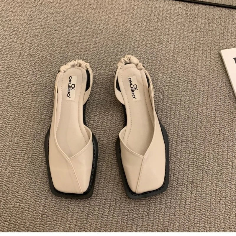 Adult Flat Non-Slip Slippers Women's Casual Versatile Sandals Young Girl Dress Single Shoes Big Kids Princess Party Shoes Women