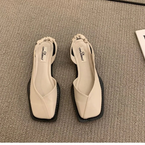 Adult Flat Non-Slip Slippers Women's Casual Versatile Sandals Young Girl Dress Single Shoes Big Kids Princess Party Shoes Women