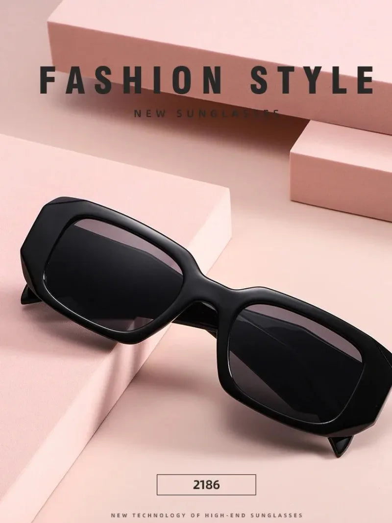 New Square Sunglasses Men Women Trendy Brand Designer Sun Glasses Luxury Shades Female Personlity Eyewear UV400