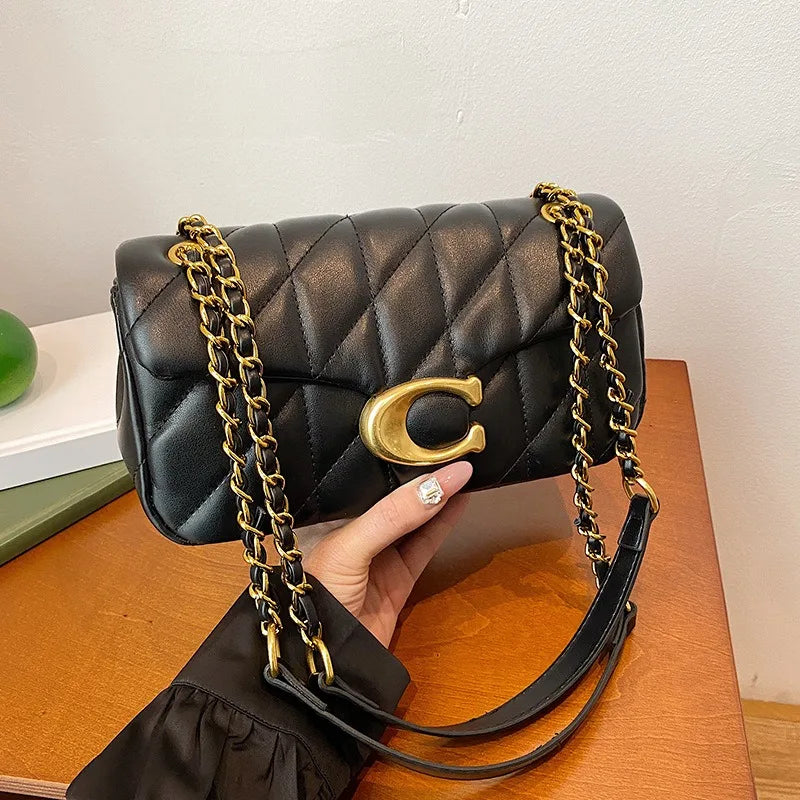 Bag for women 2026 new chain bag, single shoulder diagonal cross bag for women