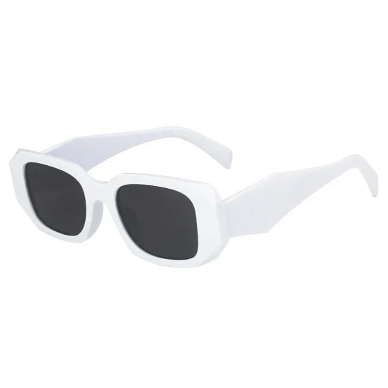 Vintage Oversized Sunglasses Women Brand Small Frame Retro Sun Glasses Female Fashion Shades Black Gradient